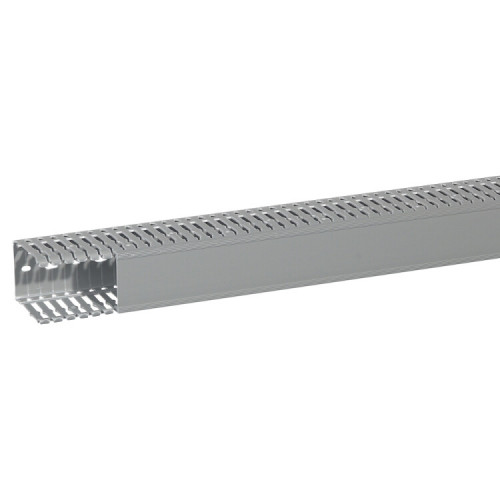 Кабель-канал (крышка + основание) Transcab - 60x80 мм - серый RAL 7030 | 636113 | Legrand