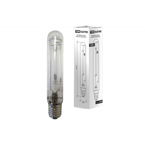 Лампа натриевая газоразрядная ДНаТ 150Вт Е40 2100К | SQ0325-0003 | TDM
