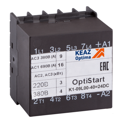 Контактор OptiStart K1-09L00-40=24DC | 117367 | КЭАЗ