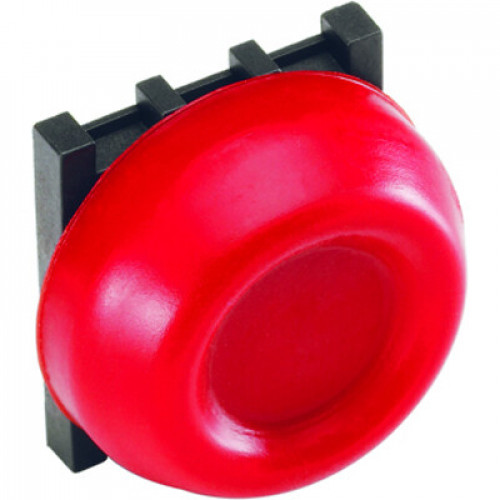 Кнопка KP6-40R красная с резиновым колпачком IP66 с монтажной ко лодкой | 1SFA616105R4001 | ABB