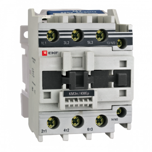 Контактор малогабаритный КМЭп 40А 110В DC 1NO 1NC EKF PROxima | ctr-s-40-110-nc-p | EKF