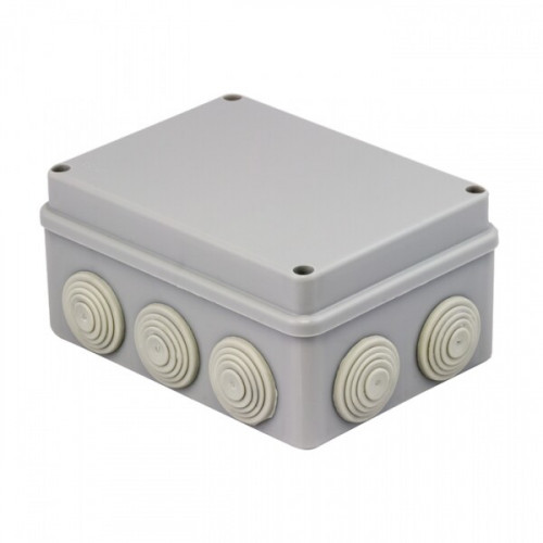 Коробка распределительная КМР-050-041 пылевлагозащитная, 10 мембранных вводов, уплотнительный шнур (150х110х70) EKF PROxima | plc-kmr-050-041 | EKF