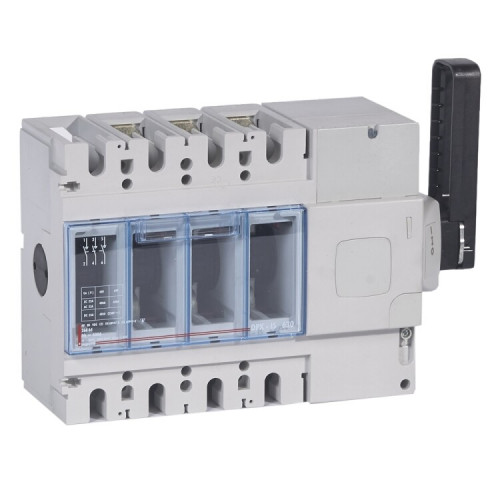 Выключатель-разъединитель DPX-IS 630 - без дистанционного отключения - 400 A - 3П - рукоятка справа | 026664 | Legrand
