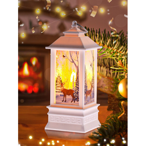 Новогодний декоративный светильник Сказочный лес EGNDS-05 теплый белый, диодов , h 20 см, 3*ААА, IP20 | Б0051938 | ЭРА