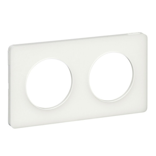Odace Прозрачный Матовый Белый Рамка 2-ая | S52P804R | Schneider Electric