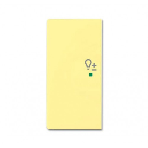 Клавиша двойная левая free@home, светорегулятор, future, цвет sahara/жёлтый|6220-0-0576| ABB
