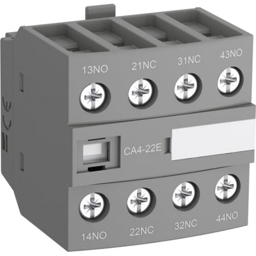 Блок контактный дополнительный CA4-22M (2НО+2НЗ) для контакторов AF09…AF38 | 1SBN010140R1122 | ABB