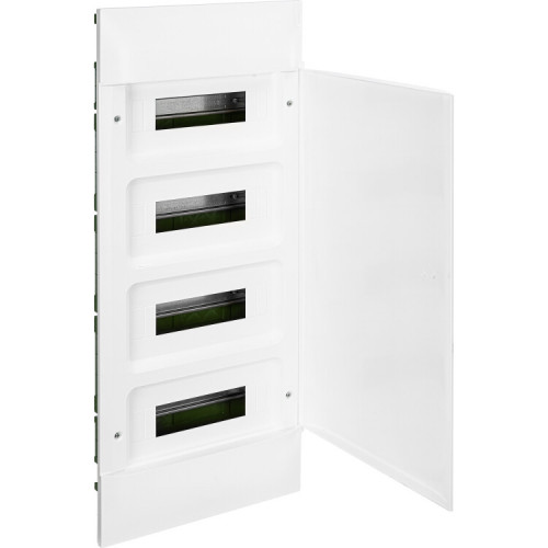 Practibox S Пластиковый щиток Встраиваемый (в полые стены) 4X12 Белая дверь | 135564 | Legrand