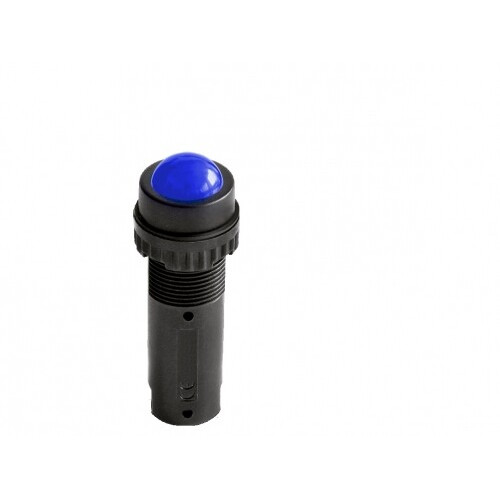 Индикатор сферический, штекерное подкл., уст.размер 16/18, круг., зел., 24В, | ASF0F11GG24 | DKC
