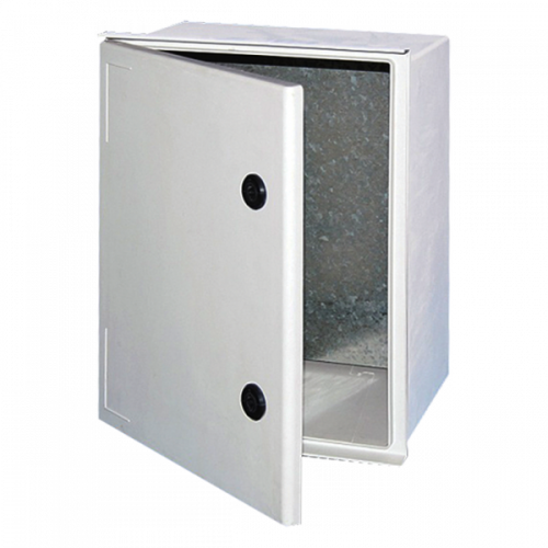 Шкаф стеклопластиковый противоударный PRAXIS (ВхШхГ) 600x500x230мм навесной IP66 PROxima | smc-600-500-230 | EKF