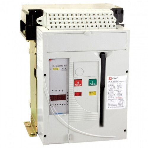 Автоматический выключатель ВА-450 1600/1000А 3P 55кА стационарный EKF | mccb450-1600-1000 | EKF