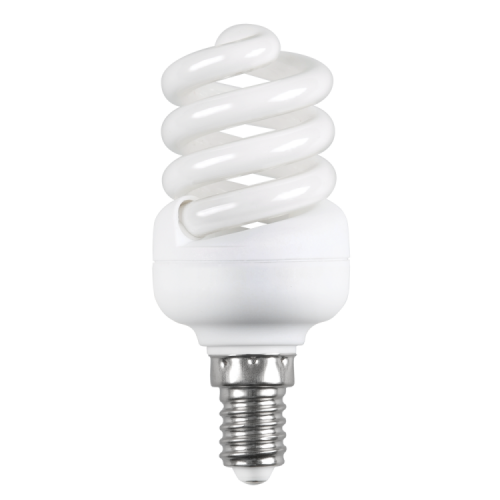 Лампа энергосберегающая КЛЛ 9Вт E14 827 спираль КЭЛ-FS ПРОМОПАК 6 шт | LLE25-14-009-2700-T2-S6 | IEK