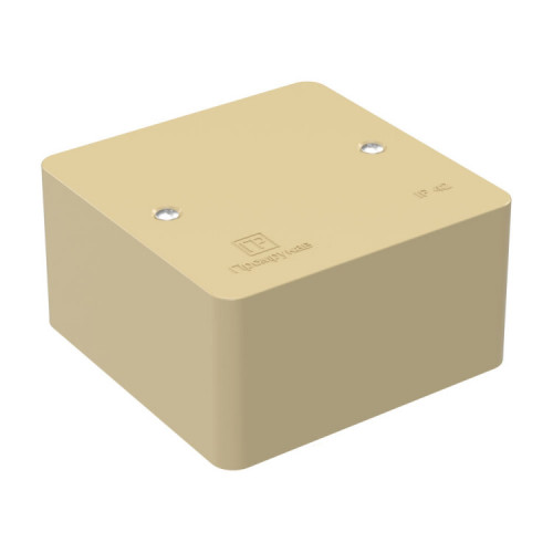 Коробка универсальная для кабель-канала безгалогенная (HF) сосна 85х85х45 (152шт/кор) IP42 | 40-0460-1001 | Промрукав
