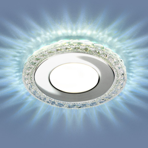 Светильник точечный встраиваемый 9909 LED 8W CL прозрачный | a039388 | Elektrostandard