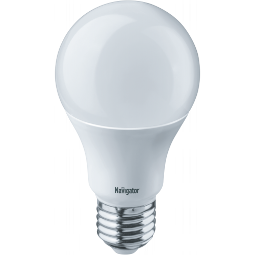Лампа светодиодная LED 10Вт Е27 230В 2700К NLL-A60-10-230-2.7K-E27 грушевидная матовая | 94387 | Navigator