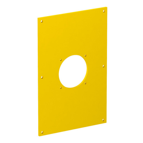 Накладка блока питания VH для монтажа устройств, 160x105x3 мм (ПВХ,желтый) (VHF-P7) | 6109878 | OBO Bettermann