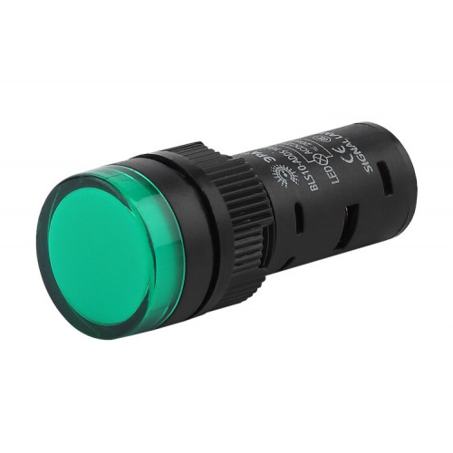 Лампа AD16DS(LED)матрица d16мм зеленый 230В AC (20/1000/28000) | Б0045620 | ЭРА
