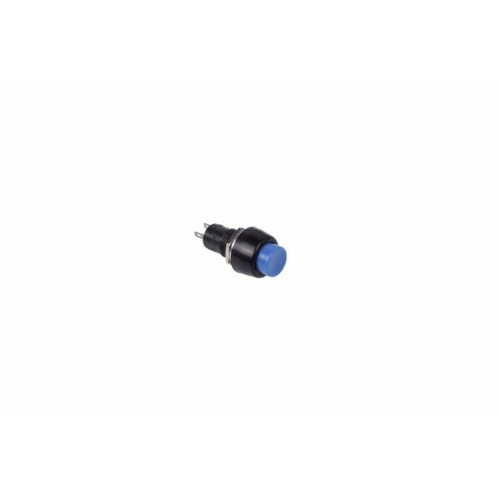 Выключатель-кнопка 250V 1А (2с) (ON)-OFF Б/Фикс синяя Micro | 36-3081 | REXANT