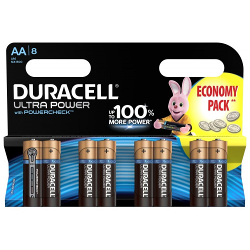 Батарейки Duracell LR6-8BL Ultra | Б0038763 | Duracell