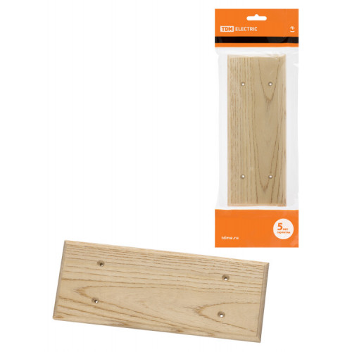 Накладка на бревно деревянная универсальная НБУ 1Пх3 260 мм, сосна | SQ1821-0029 | TDM