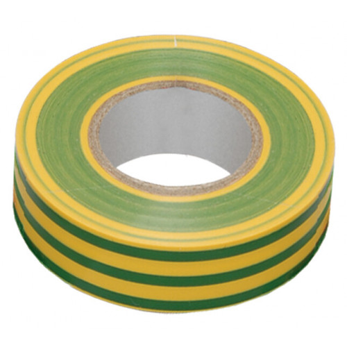 Изолента 0,13х15 мм желто-зеленая 20 метров | UIZ-13-10-K52 | IEK