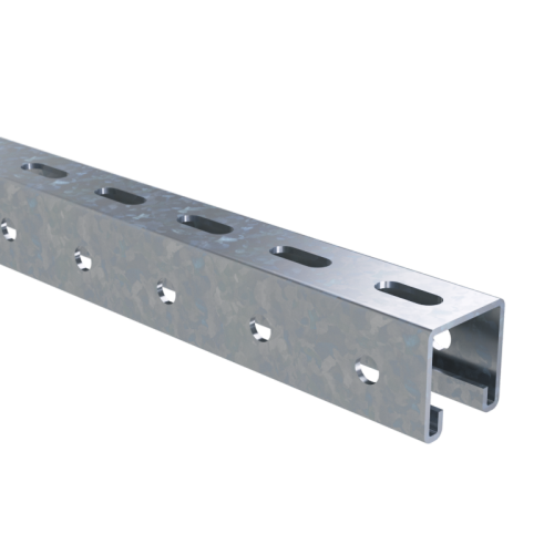 С-образный профиль 41x41, L800, толщ.2,5 мм, нержавеющая сталь AISI 304 | IBPM41080C | DKC