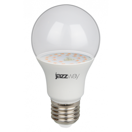 Лампа светодиодная LED PPG A60 Agro 9w CLEAR E27 IP20 ( для растений) | .5008946 | Jazzway