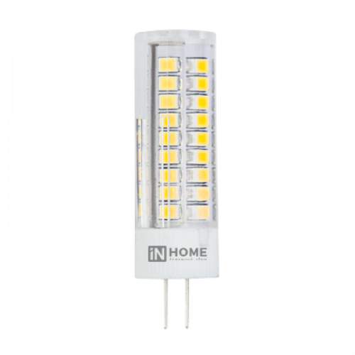 Лампа светодиодная LED-JC-VC 5Вт 12В G4 4000К 450Лм | 4690612019826 | IN HOME