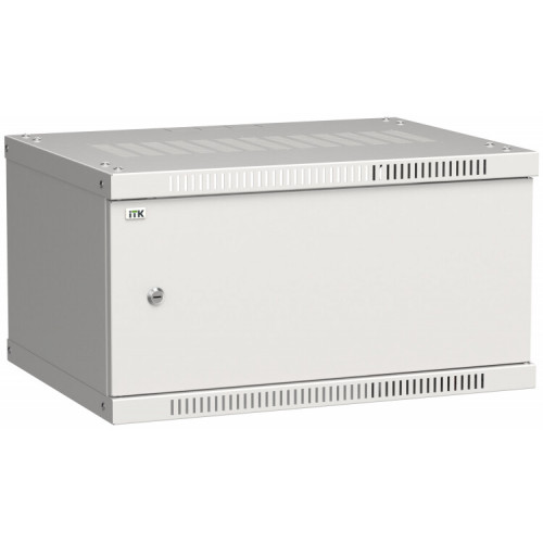 Шкаф LINEA WE 6U 600x450мм дверь металл серый | LWE3-06U64-MF | ITK