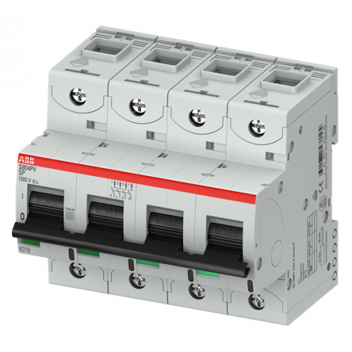 Выключатель автоматический четырехполюсной S804PV-SP25 | 2CCF019626R0001 | ABB