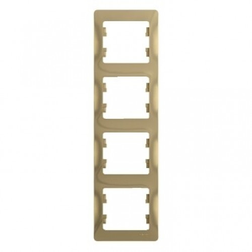 Glossa Титан Рамка 4-ая, вертикальная | GSL000408 | SE