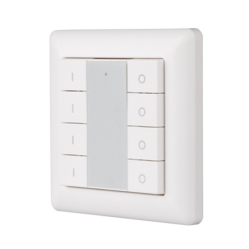 Панель Knob SR-KN9550K8-UP White (KNX, DIM) | 021370 | Arlight