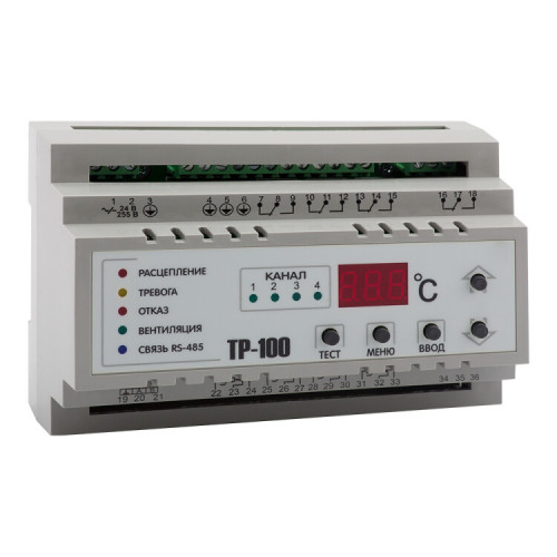 Температурный контроллер OptiDin ТР-100-У3.1 | 114077 | КЭАЗ