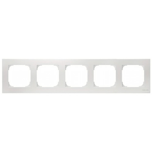 Рамка 5-постовая, серия SKY, цвет альпийский белый|2CLA857500A1101| ABB