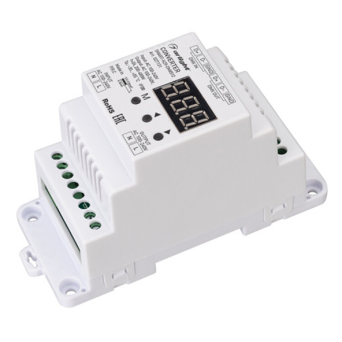 Конвертер SMART-K29-DMX512 (230V, 1x2A, TRIAC, DIN) | 027131 | Arlight