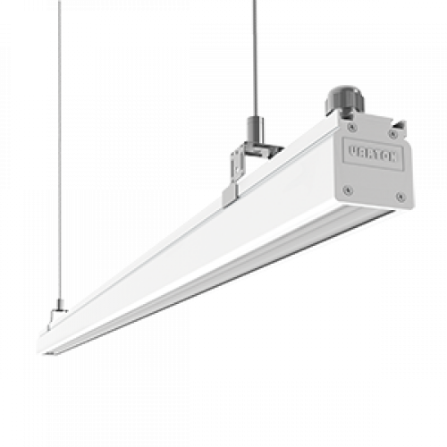 Cветильник светодиодный для торгового освещения Mercury Mall IP54 1458x54x58 мм опал 76W 4000К RAL9003 белый муар | V1-R0-00380-31G02-5407640 | VARTON