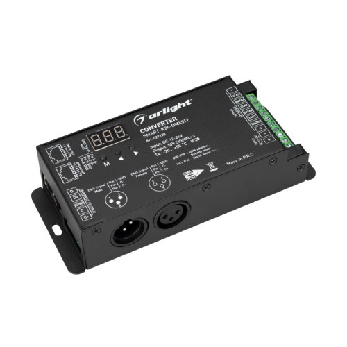 Конвертер SMART-K24-DMX512 (12-24V, SPI, 2.4G) | 027128 | Arlight