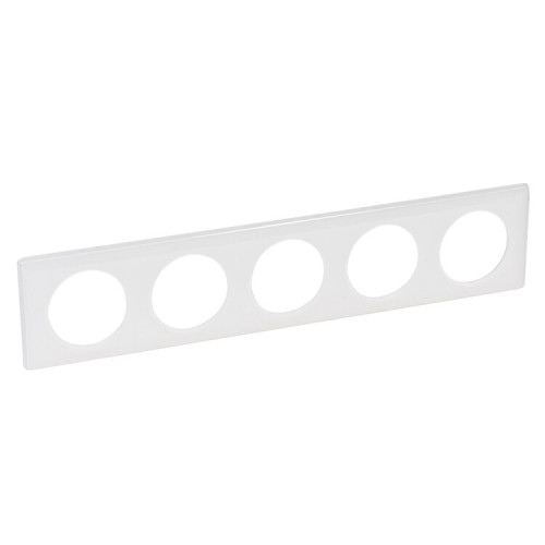 Celiane Белый глянец Рамка 5-я (2+2+2+2+2 мод) | 066630 | Legrand