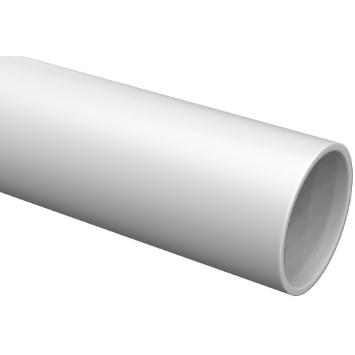 Труба жесткая гладкая ПВХ 50мм 3м (15м/уп) серый | CTR10-050-K41-015I | IEK