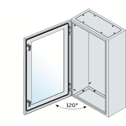 SR2 Корпус шкафа (дверь со стеклом) 1000х600х250мм ВхШхГ | SRN10625VK | ABB