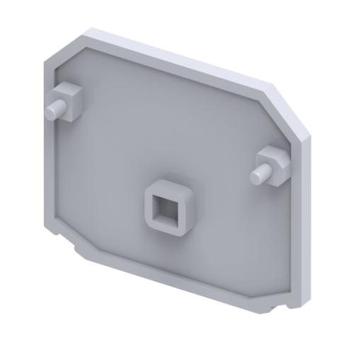 Крышка концевая OptiClip EPCMT4 для проходной мини-клеммы | 331806 | КЭАЗ
