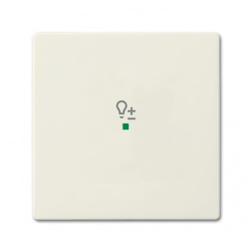 Клавиша одинарная free@home, светорегулятор, future, цвет chalet-белый|6220-0-0588| ABB