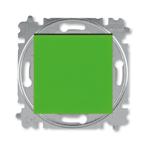 ABB Levit Зелёный / дымчатый чёрный Выключатель 1-кл. двухполюсный | 3559H-A02445 67W | 2CHH590245A6067 | ABB