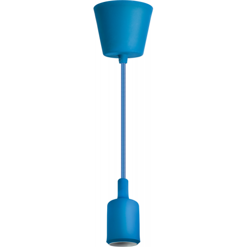 Светильник NIL-SF02-012-E27 60Вт 1м. пласт. Синий | 61525 | Navigator