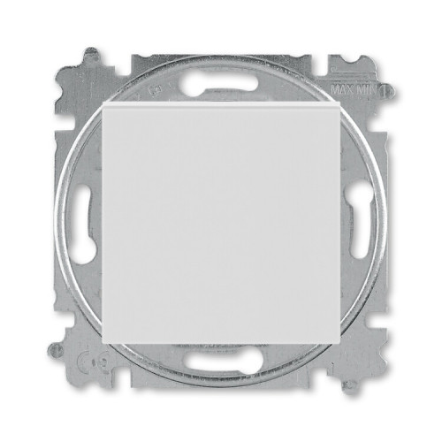 ABB Levit Серый / белый Переключатель кнопочный 1-кл. | 3559H-A86445 16W | 2CHH598645A6016 | ABB