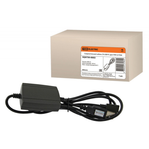 Соединительный кабель СК-USB PC (для ПЛК12) | SQ0750-0003 | TDM