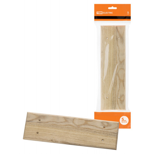 Накладка на бревно деревянная универсальная НБУ 1Пх4 260 мм, сосна | SQ1821-0037 | TDM