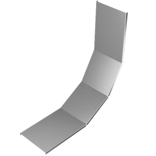 Крышка лестничного вертикального внутреннего угла 90х200 | KLNL90*200 HD | КМ-профиль