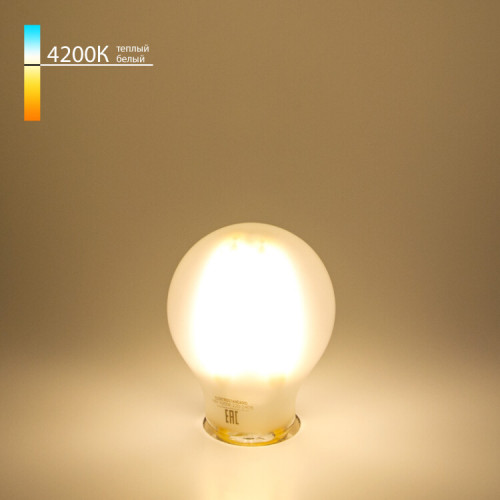 Лампа светодиодная Classic F 8W 4200K E27 (A60 белый матовый) | a038690 | Elektrostandard