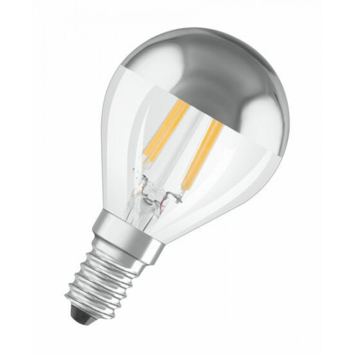 Лампа светодиодная LED Retrofit CLASSIC P Mirror 31 CL 4 W/2700K E14 | 4058075447134 | OSRAM